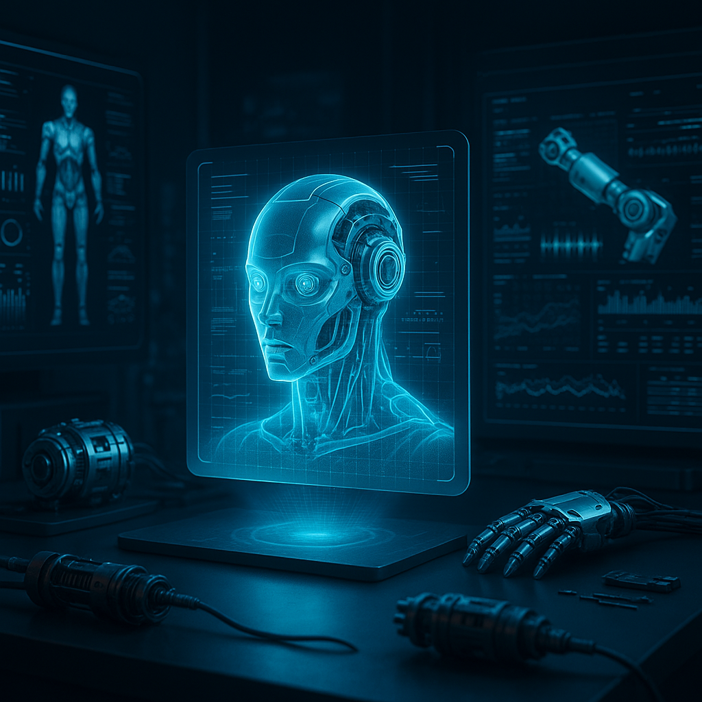 Robotics tools interface visual